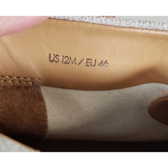 Vince Mens Gray Leather Sueded Chukka Ankle Boots Men's Size 12 M NEW - Picture 11 of 11